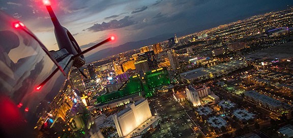 Helicopter Ride over the City