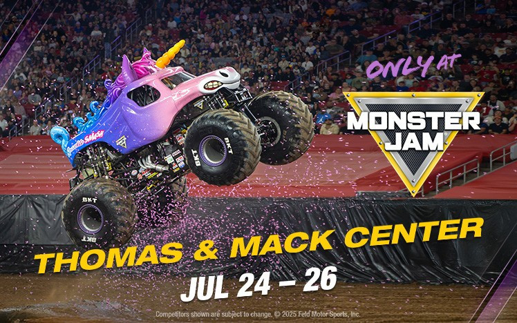 Monster Jam Las Vegas 2026: Thomas &amp; Mack Center Dates